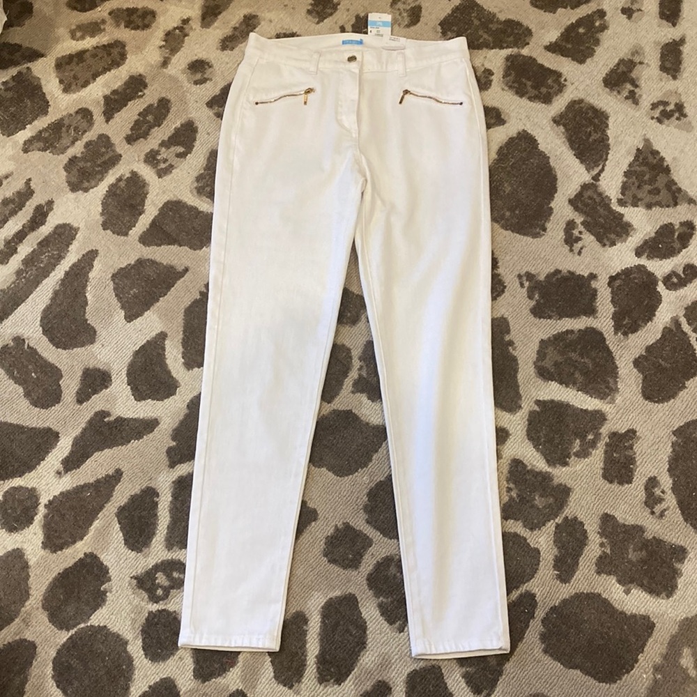 J Mclaughlin  Women's NWT Size 4 White Treva Jeans